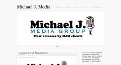 Desktop Screenshot of michaeljmedia.com